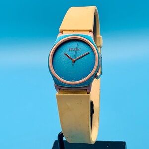 SMASH! 351 Men’s Vintage Quartz Wristwatch Colorful Japan Movt Works New Battery